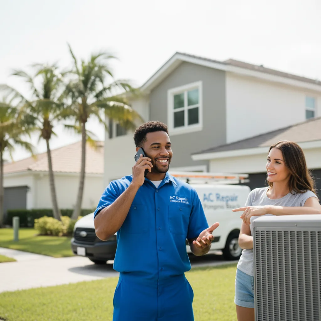 AC Repair Pompano Beach customer support in Rudolph